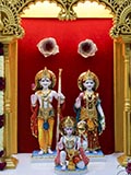 Bhagwan Shri Ram, Shri Sitaji and Shri Hanumanji